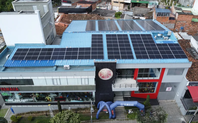 Paneles solares-Concesionario -Yamaha