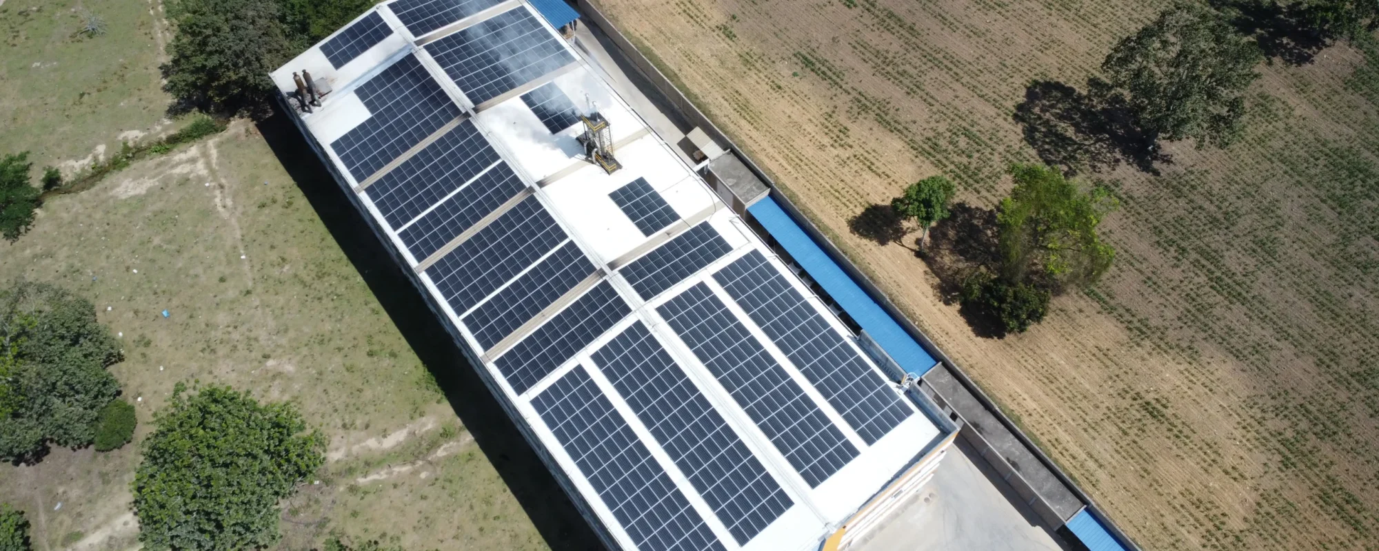 energía solar en plantas industriales