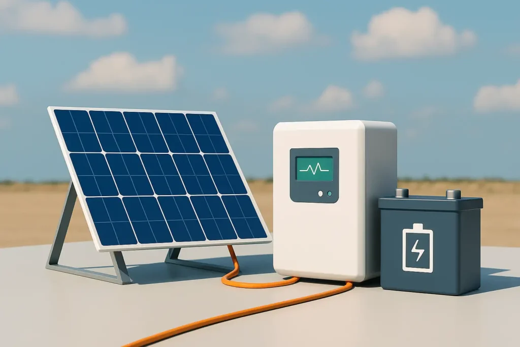Baterías es sistema fotovoltaico